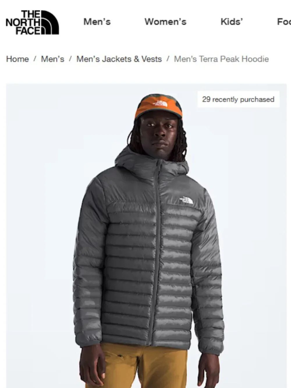 The North Face new tags